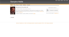 Desktop Screenshot of giampieronobile.effectiveweb.it