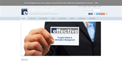 Desktop Screenshot of effectiveweb.it