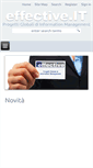 Mobile Screenshot of effectiveweb.it